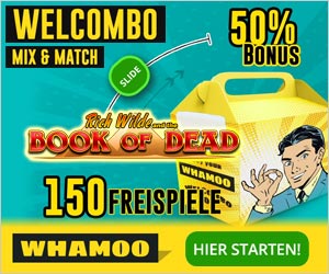 Whamoo online Spielhallen Bonus